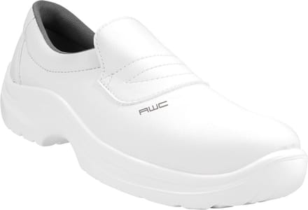AWC Footwear Werk schoenen SRC-slippers in wit
