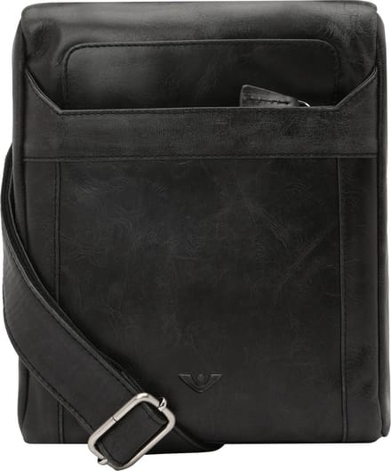Voi City Cowboy Schoudertas Leer 20 cm - Jongens - schwarz