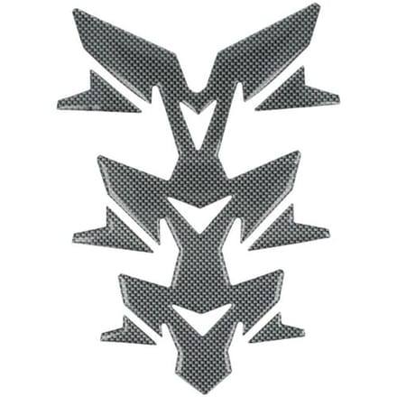 Brandstoftank sticker Tank-Pad OXFORD GEL SPINE INVADER carbon