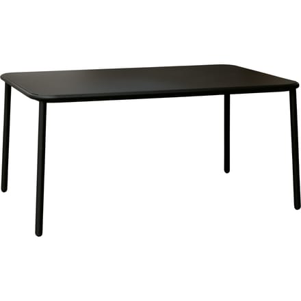 Emu Yard tafel - aluminium - zwart - M