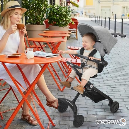 Lichte, Compacte Reisbuggy voor Baby's en Peuters