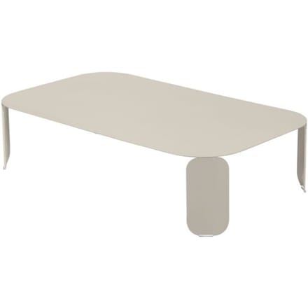 Fermob Bebop Tafel rechthoekig - 14 muskaat - H 29 cm