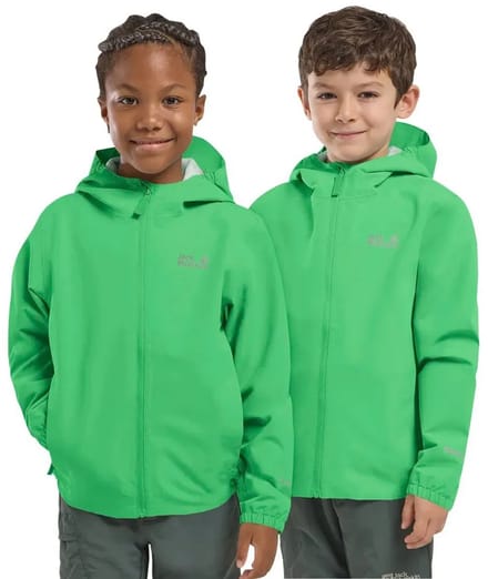 Jack Wolfskin Flaze Jas Groen 164 cm Kinderen