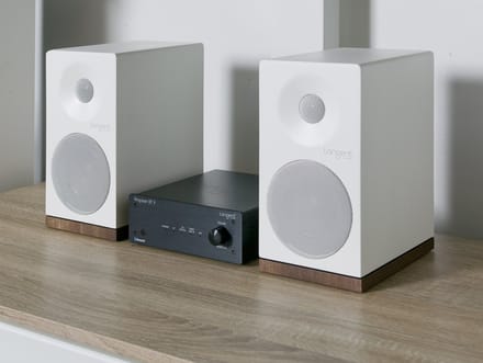 Tangent Ampster II X4 Home audio-microsysteem 100 W Zwart, Wit