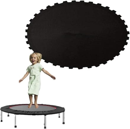 Trampoline Mat - Springmat Vervanging - Buiten Spelen - Hoge Elasticiteit - 36 inch - Zwart