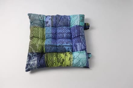 Madison Toscane zitkussen 46x46 cm Vera blue