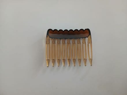 Le Sjalerie Dames Meisje Zijkam Mini Bruin