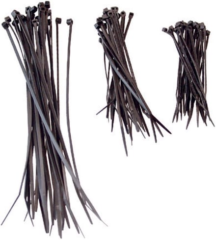 Kabelbinders Assortiment Zwart – 75 Stuks – 100/150/200 mm – Nylon – TOOLTECH