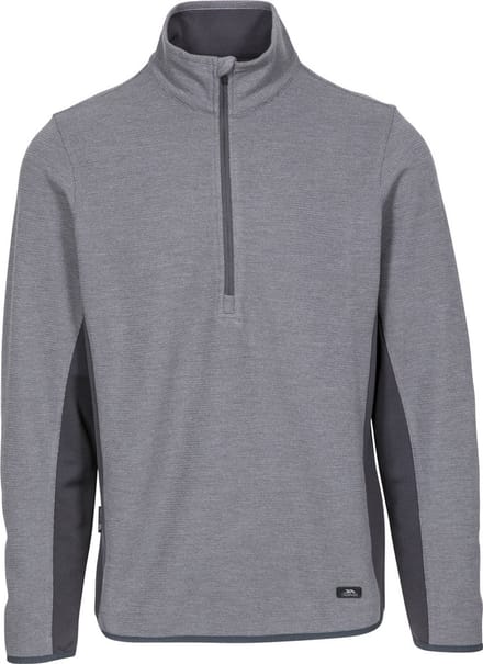 Trespass-hoodie / -sweatshirt Wotterham - Gebreid herenhemd Storm Grey