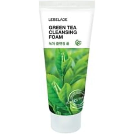 LEBELAGE Groene Thee Reinigingsschuim 100ml green