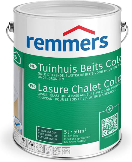 Remmers Tuinhuis Beits Color 5L Flessengroen
