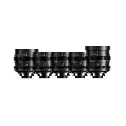 THYPOCH Simera-C 5-Lens Kit 21/28/35/50/75mm T1.5 FF Prime Cine-objectief  Leica M