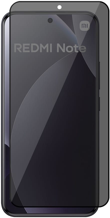 Privacy Screenprotector geschikt voor Xiaomi Redmi Note 15 Pro 4G – Full Cover Gehard Glas – Anti Inkijk – Privacy Filter