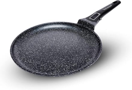 Grote Crêpespan met Steenlook Antiaanbaklaag Ø 28 cm