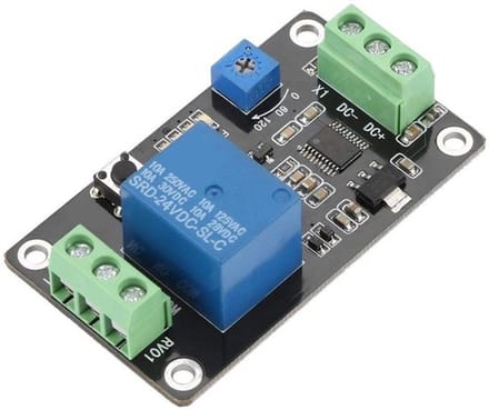 Allecto - Tijdrelais - Ins schakeling - Super 555 Timer - 60 X 35 X