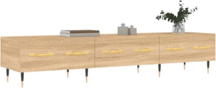 Tv-meubel 150x36x30 cm bewerkt hout sonoma eikenkleurig