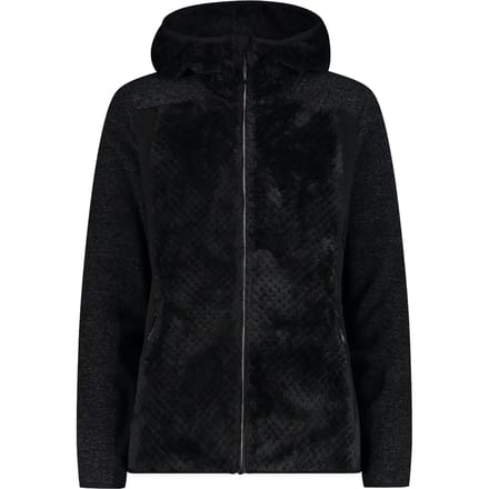 Dames fleece met capuchon CMP