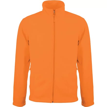 Kariban Microfleece met rits heren K911 - orange - S