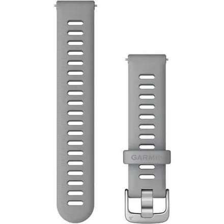 Horloge band met snelsluiting en zilveren gesp Garmin 18 mm