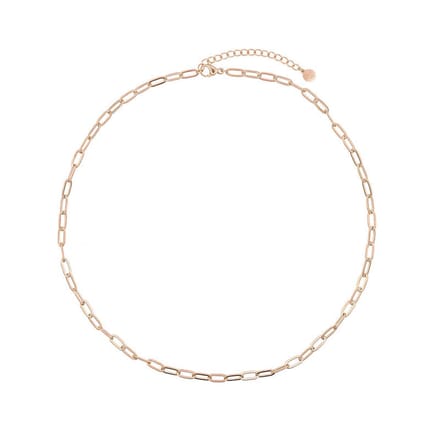 Mint15 Schakelketting 'Chain Necklace' - Collier met schakels - Roségoudkleur RVS/Stainless Steel