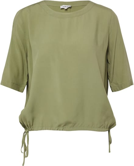 Chemisier blouse met verstelbare zoom voor dames s.Oliver