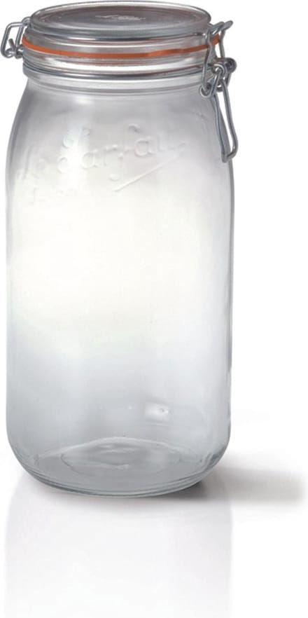 set van 3 glazen potten 3l - le parfait - 908378