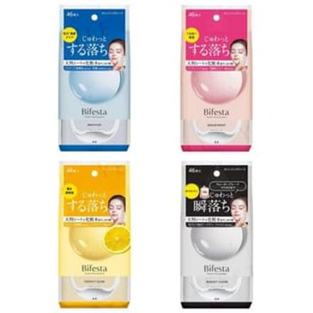 Mandom - Bifesta Micellar Cleansing Sheet Brightup - 10 pcs