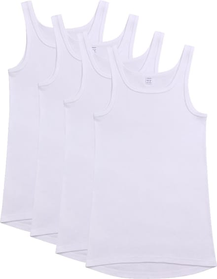 Ammann Heren onderhemd 4er Pack Cotton fijnrib