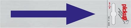 Pickup Route Alulook 165x44 mm - Fleche bleu