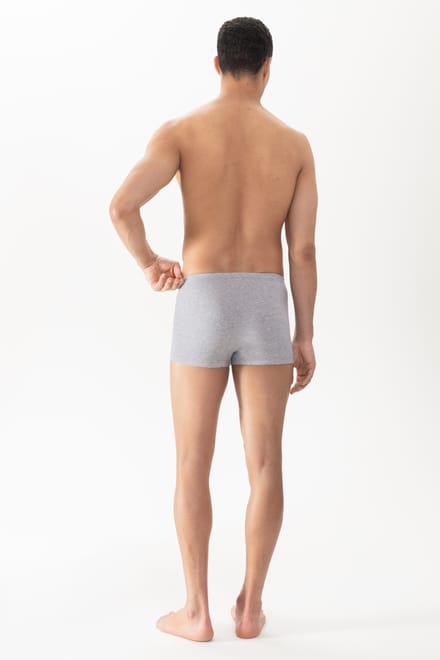 Herenshorty Serie Casual Cotton Light Grey Melange