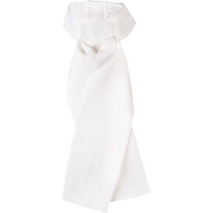 Horka Plastron Dames 38-42 Cm Satijn Wit