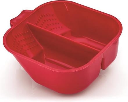 XANITALIA Verfbak 2 Compartiment / Rood 700ml
