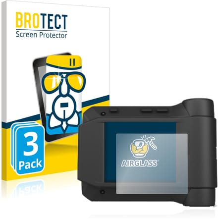 Screenprotector 3 Stuks voor Swissphone s.Quad X35 Beschermglas transparant