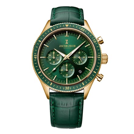 Jacob Zech - Heren Horloge Milano - Goud