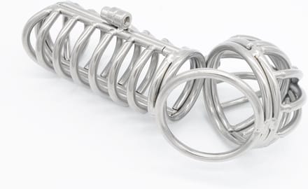 Chasity Cage - Peniskooi - Cock - Kuisheidskooi voor Mannen - Metaal - Inbus sluiting - One size