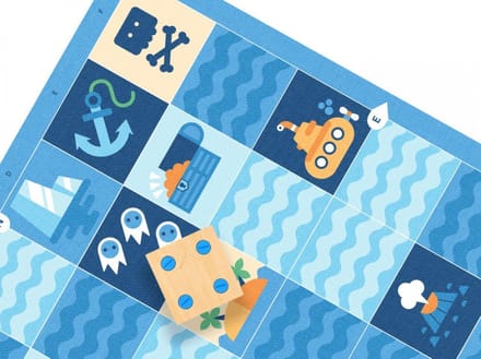 Primo Toys PRIMO009A-DE Cubetto STEM Coding Adventure Pack Blue Ocean Uitbreidingsset Vanaf 3 jaar