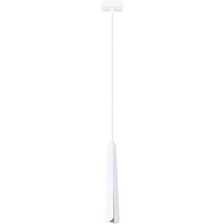 Sollux Lighting Hanglamp Prysm - G9 - wit - staal - 120x8x8cm