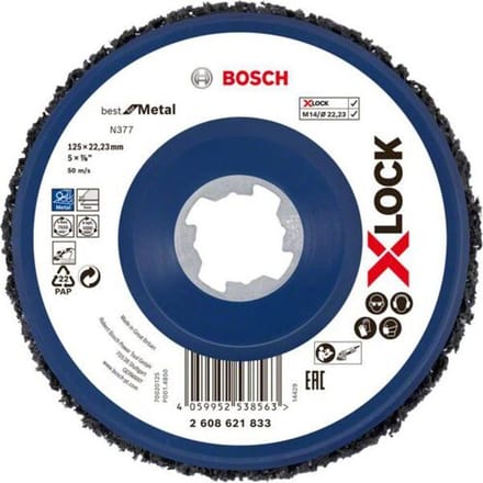 Bosch Accessories 2608621833 Polijstschijf Diameter 125 mm 1 stuk(s)