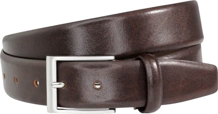 LINDENMANN leren heren riem - bruin