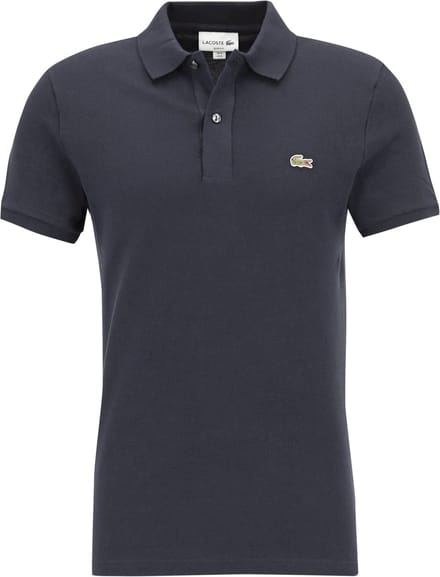 Lacoste Slim Fit polo - grafietgrijs