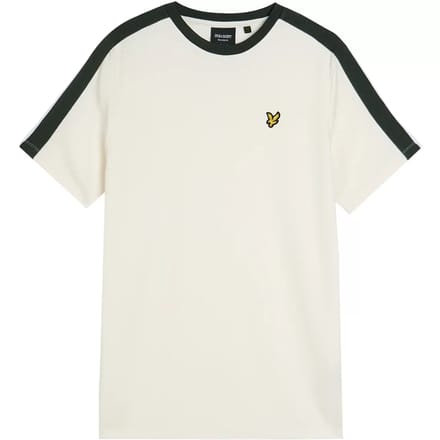 T-shirt met contrasterende band Lyle & Scott