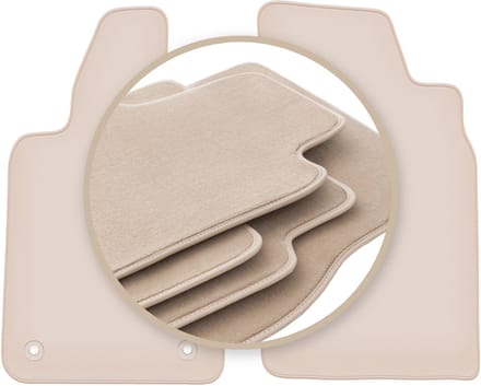 PREMIUM beige matten voor: Fiat Barchetta coupé, cabrio 1995-2005