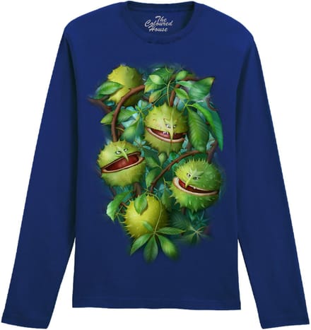 Bonkers Conkers The Coloured House Longsleeve T-shirt S