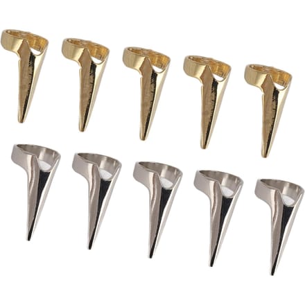10 STUKS Haarscheiding Ring Haarselectie Tool voor Halloween Cosplay Afdeling Haarverlengingen beige