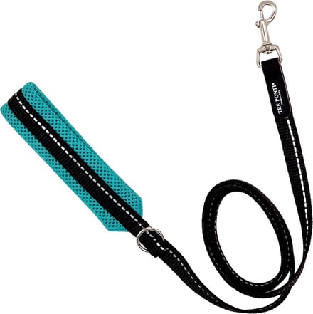 Tre Ponti Hondenriem Nylon met Mesh handvat 130 cm Groen