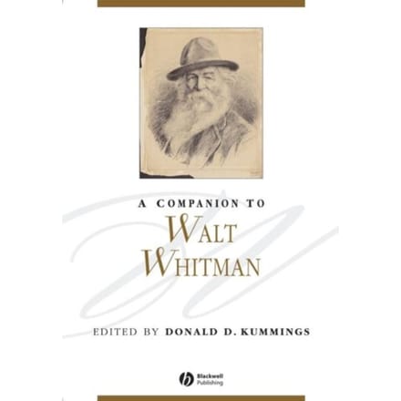 A Companion To Walt Whitman - Donald D. Kummings