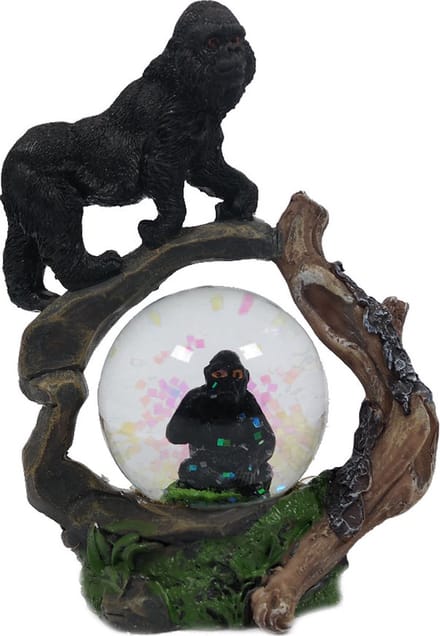 PIA Soft Toys Gorilla waterbal - 45 mm - Snowglobe
