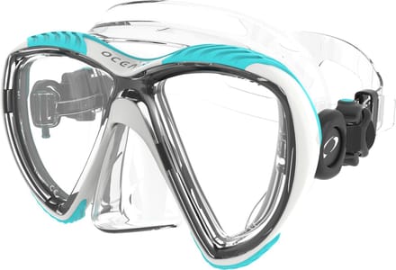 Oceanic Discovery Mask - Zwembril - Duikbril - Volwassenen - Clear/Aqua