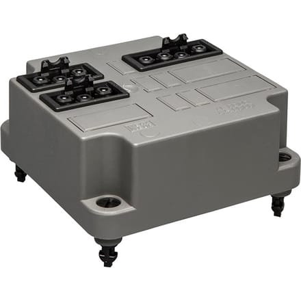 ABB 3640 Afdekking GST18 2x3P 1x4P Gerecycled Plastic - 1SPA007130F9710