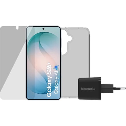 Samsung Galaxy S26 Plus 512GB Lichtblauw 5G + Compleet Accessoirepakket